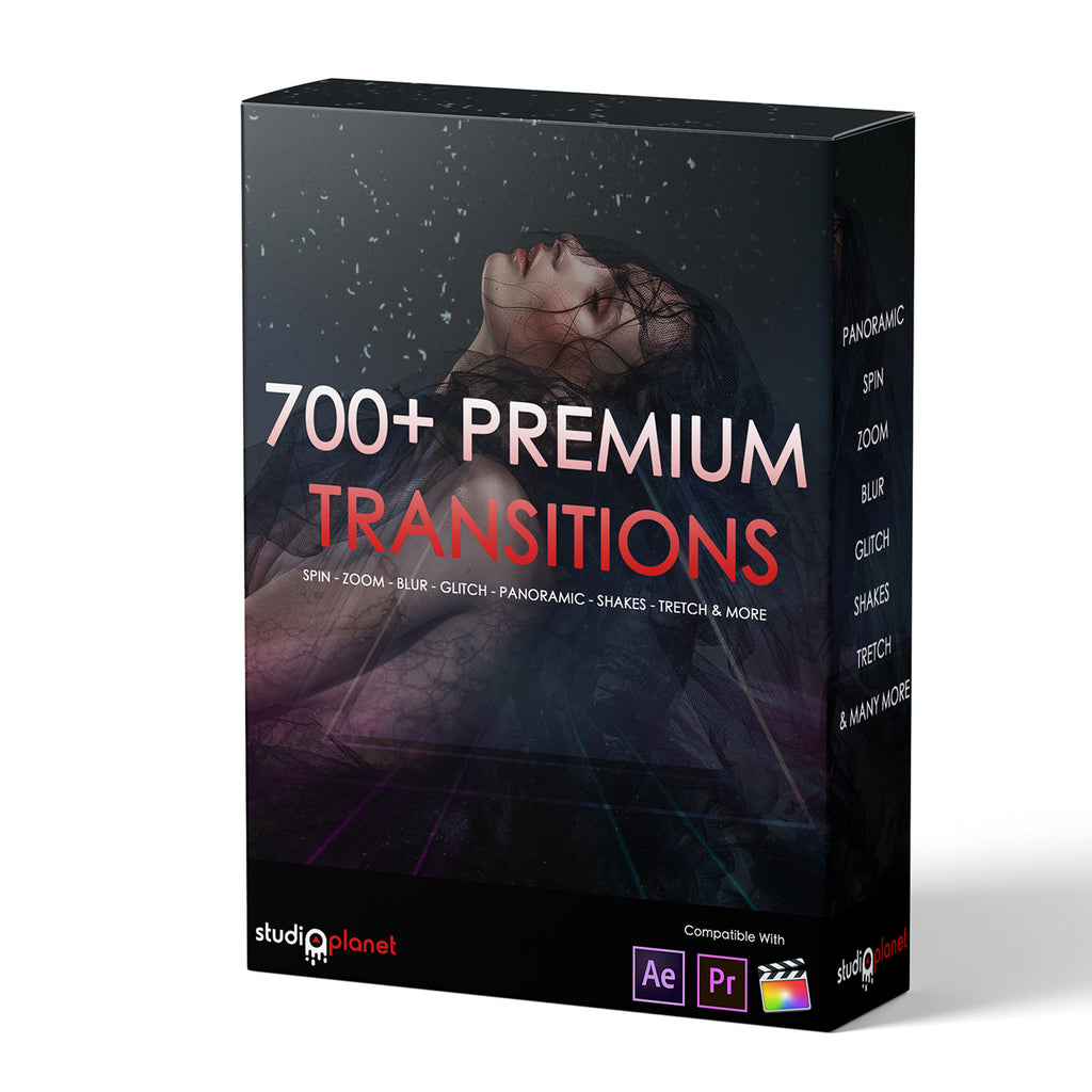 700+ Premium Video Transitions
